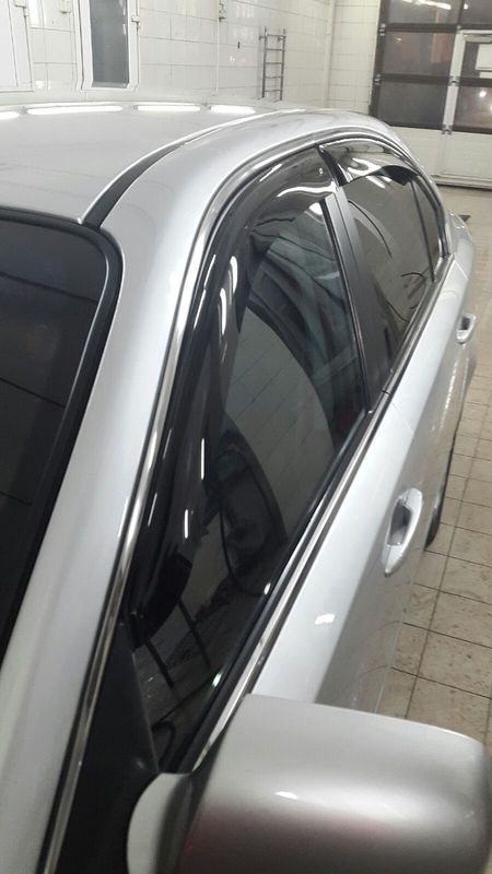 Дефлекторы Cobra Tuning для окон Kia Magentis II 2005-2010. Артикул K11606