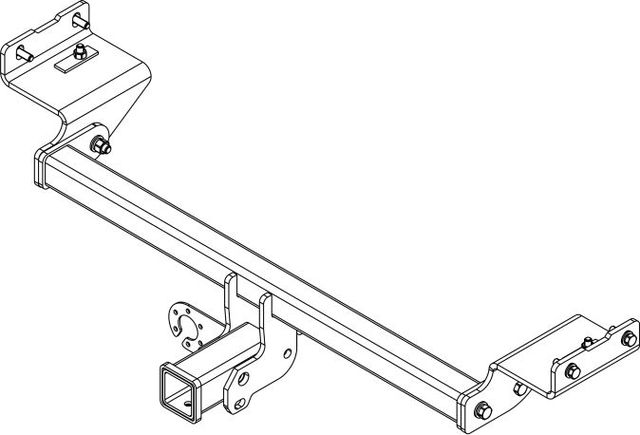 Фаркоп AvtoS (без шара в комплекте) для Hyundai Creta I 2016-2021. Артикул HY 29B