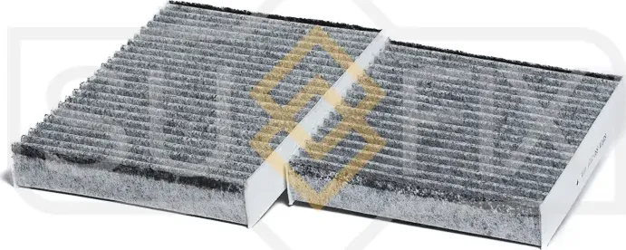 Фильтр салонный угольный комплект 2шт CITROEN C3 II/PEUGEOT 2008/GAZ SOBOL (2752 (Sufix). Артикул SSC1121