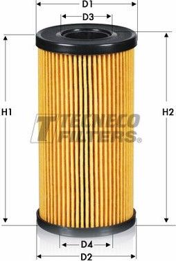 Масляный фильтр  Tecneco Filters. Артикул OL010076E