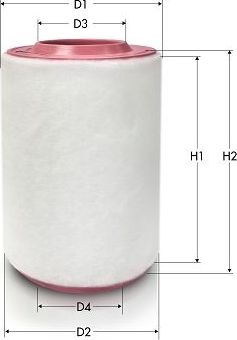 Воздушный фильтр  Tecneco Filters. Артикул AR13490S