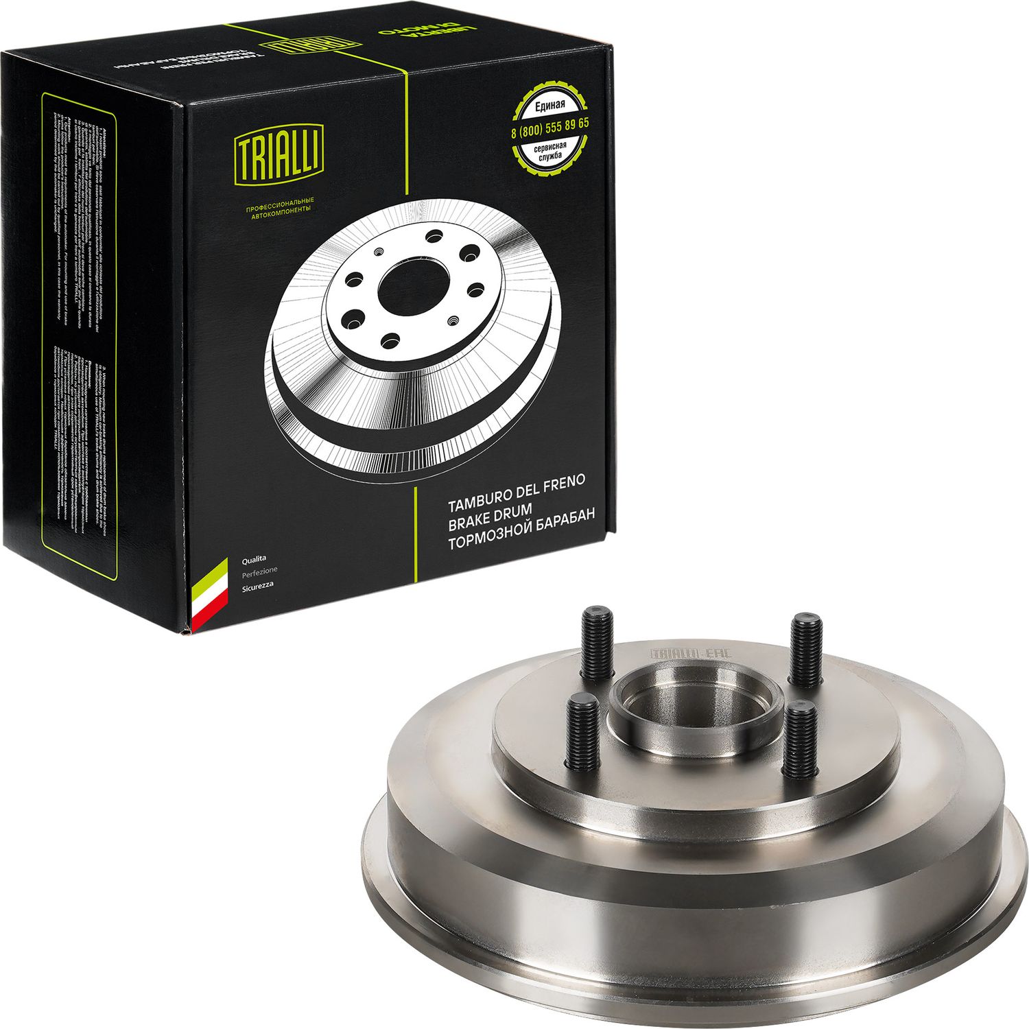 Тормозной барабан Trialli. Артикул TF 216284