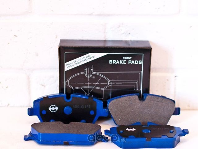 Колодки передние BMW E81/E87/MINI Cooper (Vite). Артикул VBS1611PS