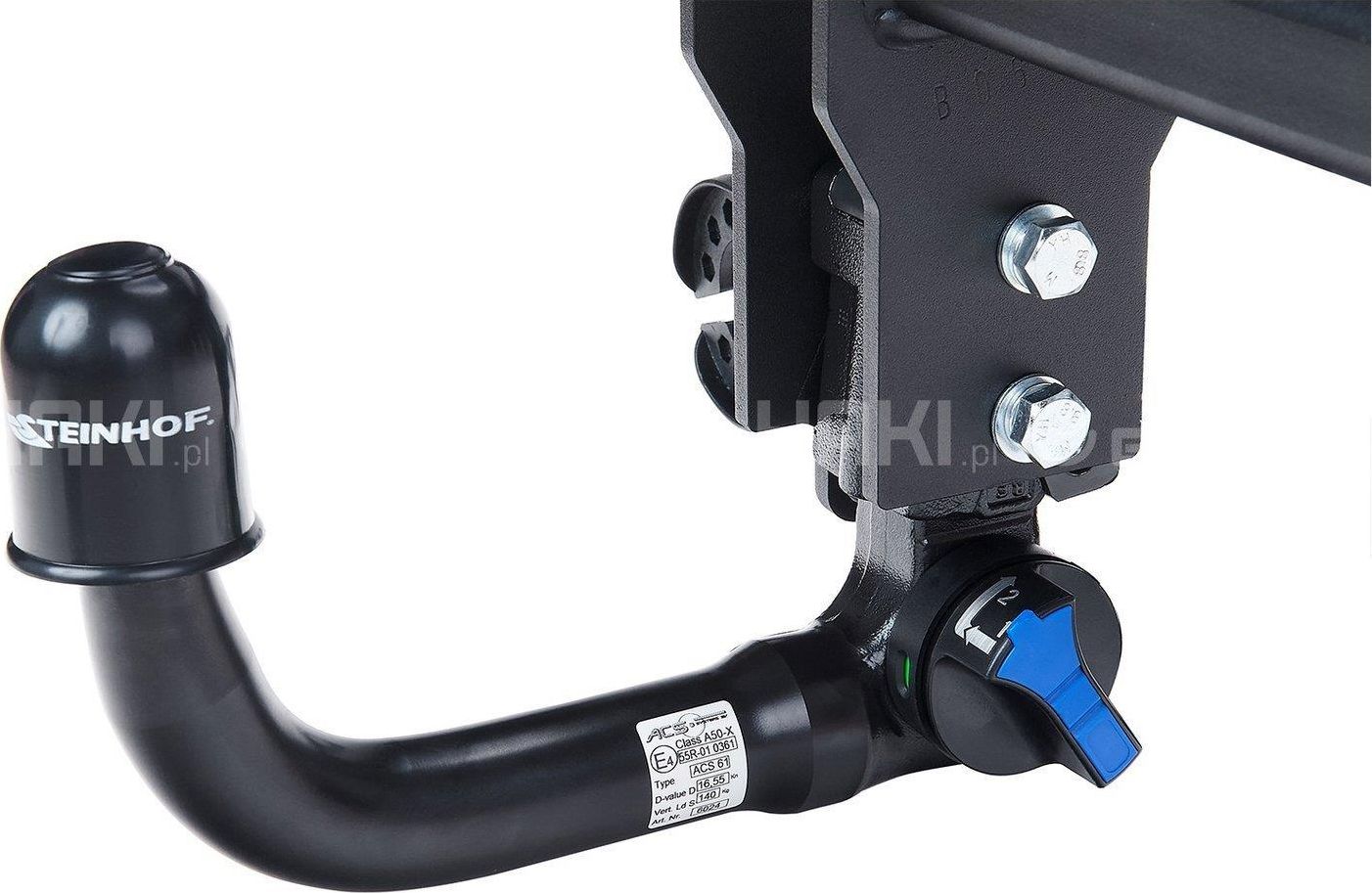 Фаркоп Steinhof для Honda CR-V V 2016-2022. Быстросъемный крюк. Артикул H-084