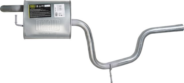 Глушитель Trialli (алюминий / сталь) для Ford Mondeo III 2000-2007. Артикул EMM 1825