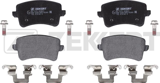 Тормозные колодки Zekkert задние для Audi S5 I (8T) 2007-2017. Артикул BS-1575