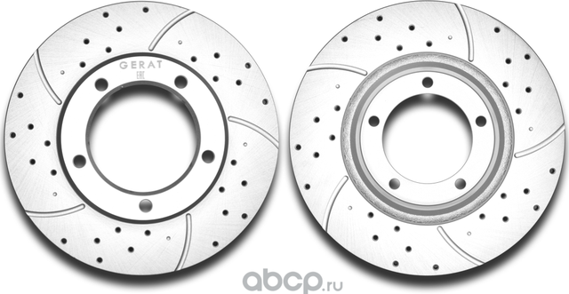 Тормозной диск Gerat DSK-F024P (передний) Platinum Gerat. Артикул DSKF024P