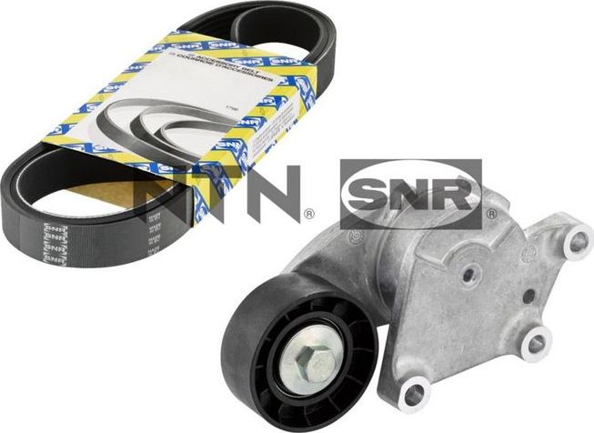 Приводной ремень поликлиновой с роликами (комплект) NTN / SNR. Артикул KA852.08
