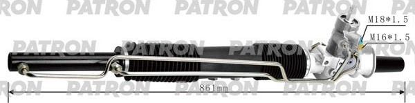 Рулевая рейка Patron для Opel Kadett E 1984-1994. Артикул PSG3039
