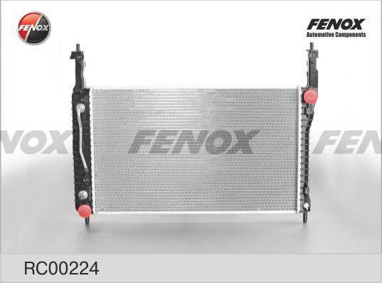 Радиатор охлаждения двигателя Fenox. Артикул RC00224