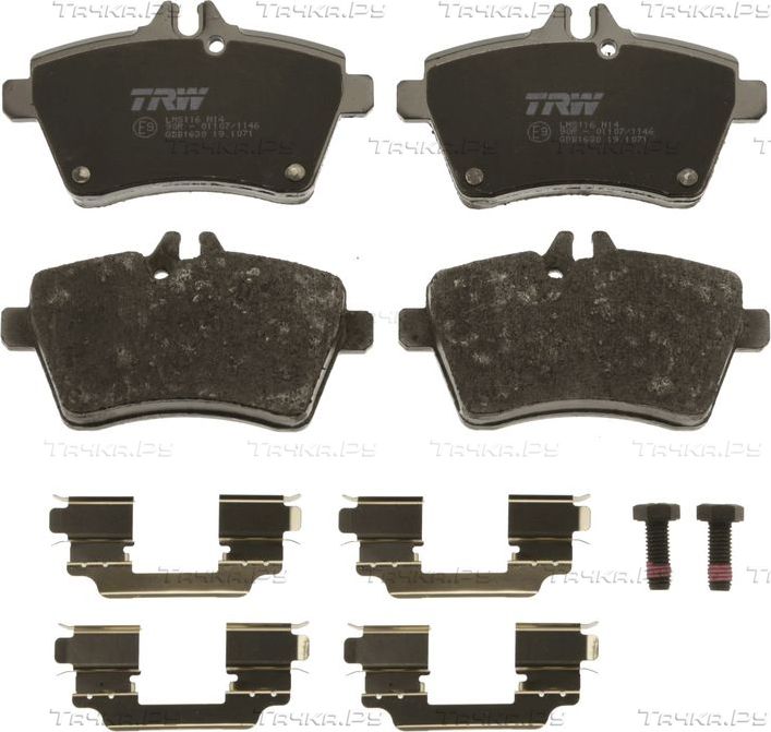 Тормозные колодки TRW COTEC. Артикул GDB1630
