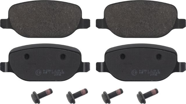 Тормозные колодки Febi Bilstein задние для Lancia Thesis 2002-2009. Артикул 16851