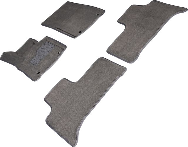 Коврики Seintex 3D ворсовые для салона Land Rover Range Rover III 2002-2012 СЕРЫЕ. Артикул 97638