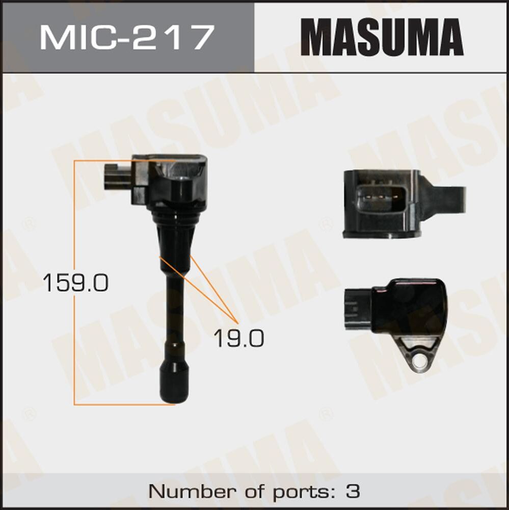 Катушка зажигания Masuma. Артикул MIC-217