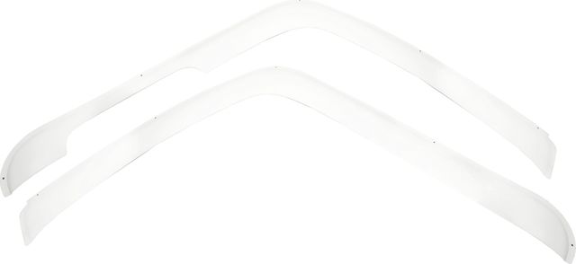 Дефлекторы REIN для окон (накладной) Jac K7 грузовик, тягач 2023-2026 Белые. Артикул REINWV1322