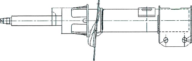 Амортизатор CTR. Артикул GY0322G