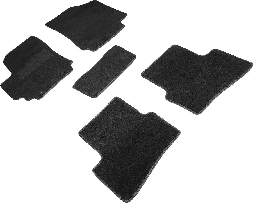 Коврики текстильные Seintex на нескользящей основе для салона Hyundai Creta I 2016-2021. Артикул 89152