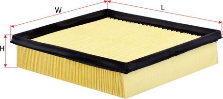 Воздушный фильтр Sakura. Артикул A-30940