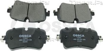 Тормозные колодки OSSCA. Артикул 71204