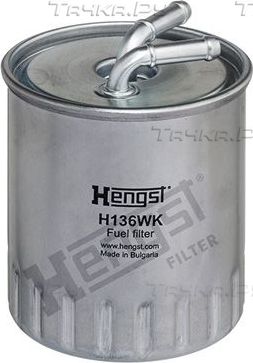 Топливный фильтр Hengst. Артикул H136WK