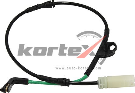Датчик износа торм.колодок пер. (Kortex). Артикул KSW0019