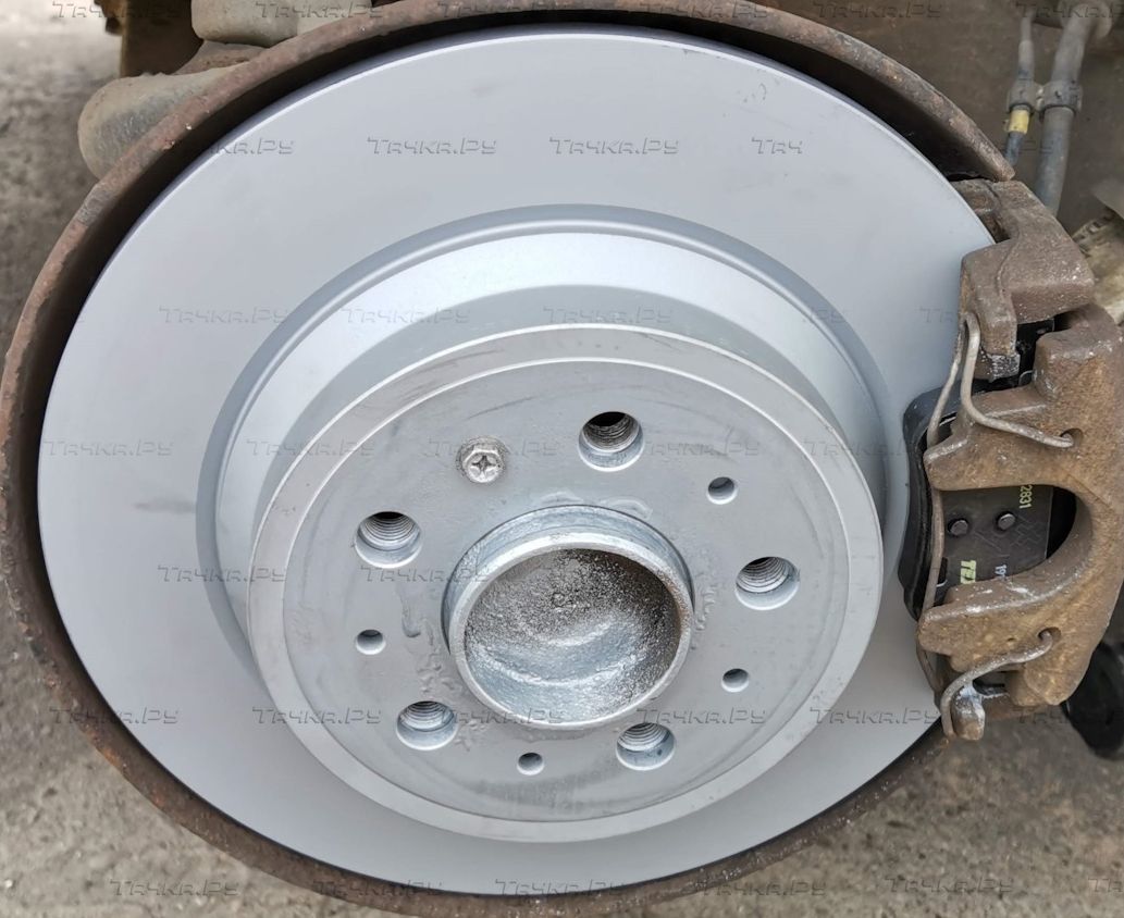 Тормозной диск Zimmermann Coat Z задний для Volvo S60 I 2000-2010. Артикул 610.3703.20