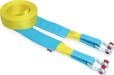 Стропа динамическая (рывковая) Tplus 6 т/5 м серия Стандарт с шаклами 3,25 т. Артикул T008016