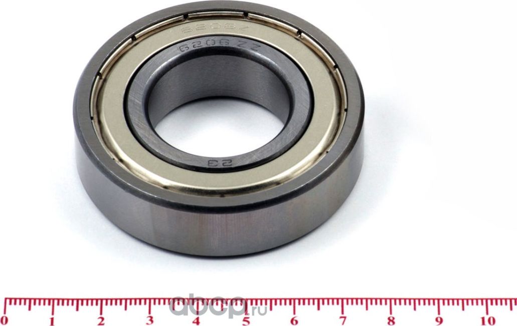 Подшипник 6206 ZZ (80206) 30*62*16мм (Auto-GUR). Артикул 6206ZZ