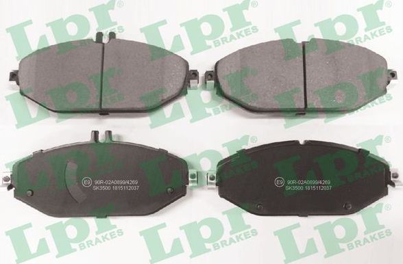 Тормозные колодки LPR. Артикул 05P2037