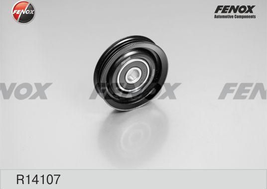 Натяжной ролик (натяжитель) приводного поликлинового ремня Fenox. Артикул R14107