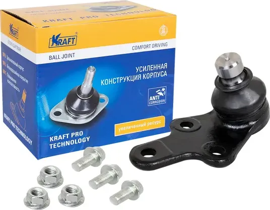 Опора шаровая FORD FOCUS 3 11- нижн.прав. (Kraft). Артикул KT053219