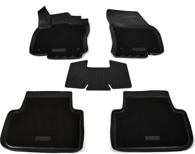 Коврики комбинированные 3D Норпласт для салона Volkswagen Tiguan II 2016-2026. Артикул NPA11-C95-653-CM