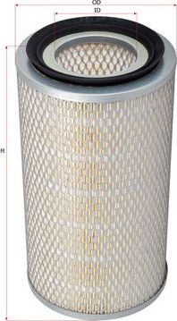 Воздушный фильтр Sakura. Артикул A-7616