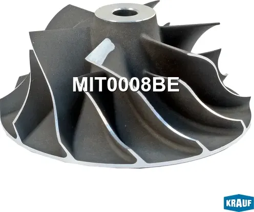 Крыльчатка турбокомпрессора Krauf. Артикул MIT0008BE