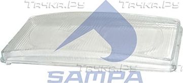 Стекло фары Sampa правый для MAN M2000 1995-2005. Артикул 022.037