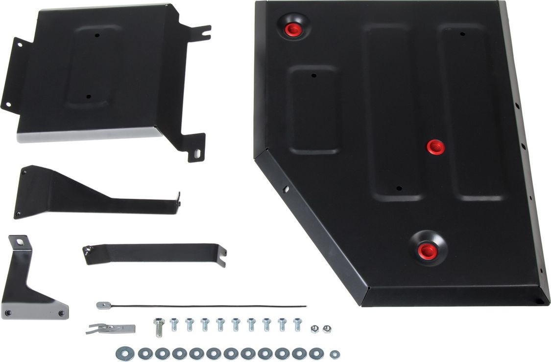 Защита АвтоБроня для топливного бака Jac S7 2020-2026. Артикул 111.09204.1