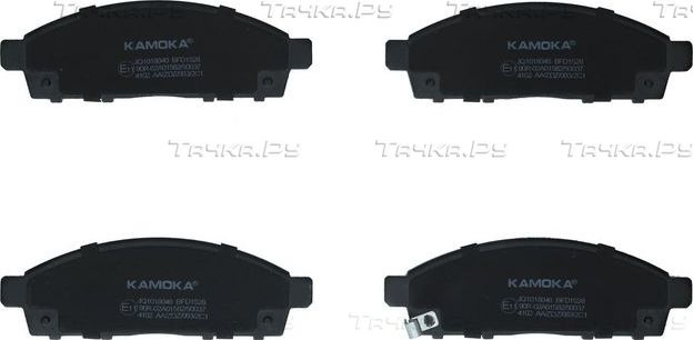 Тормозные колодки Kamoka передние для Fiat Fullback I 2016-2026. Артикул JQ1018046