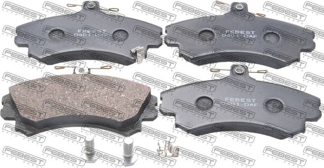 Тормозные колодки Febest. Артикул 0401-DAF