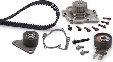 Помпа (водяной насос) с комплектом ремня ГРМ Gates PowerGrip®. Артикул KP45509XS