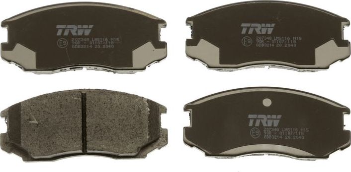 Тормозные колодки TRW COTEC. Артикул GDB3214