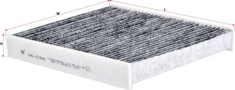 Салонный фильтр Sakura. Артикул CAC-31940