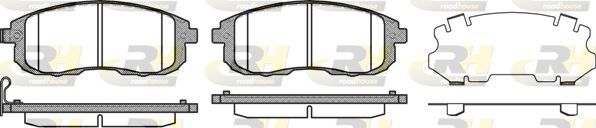 Тормозные колодки RoadHouse. Артикул 2293.11
