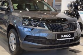Дефлектор SIM для капота Skoda Karoq 2017-2026. Артикул SSCKAR1712