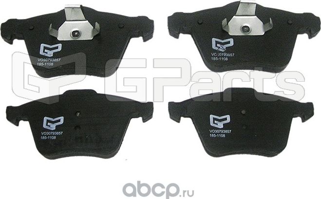 (Производитель  GPARTS) GParts Тормозные колодки, передние ПРОИЗВОДИТЕЛЬ GParts. Артикул VO30793857