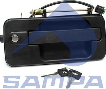 Ручка двери Sampa левая внешняя для Mercedes-Benz Actros MP2 2002-2008. Артикул 204.103