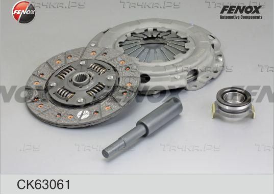 Сцепление (комплект) Fenox для Chevrolet Matiz II 2005-2013. Артикул CK63061