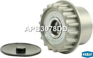 Шкив обгонный генератора Krauf. Артикул APB3078DD