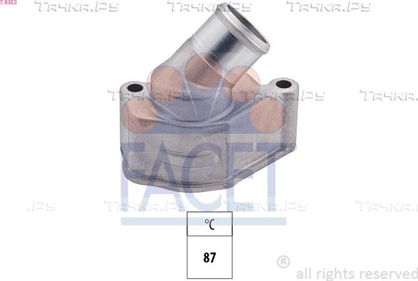 Термостат Facet Made in Italy - OE Equivalent для Chevrolet Evanda 2005-2006. Артикул 7.8352
