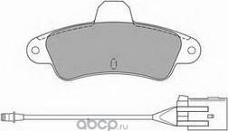 Колодки тормозные дисковые (Simer) Simer. Артикул 588