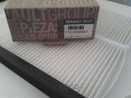 Салонный фильтр Renault. Артикул 7701209837